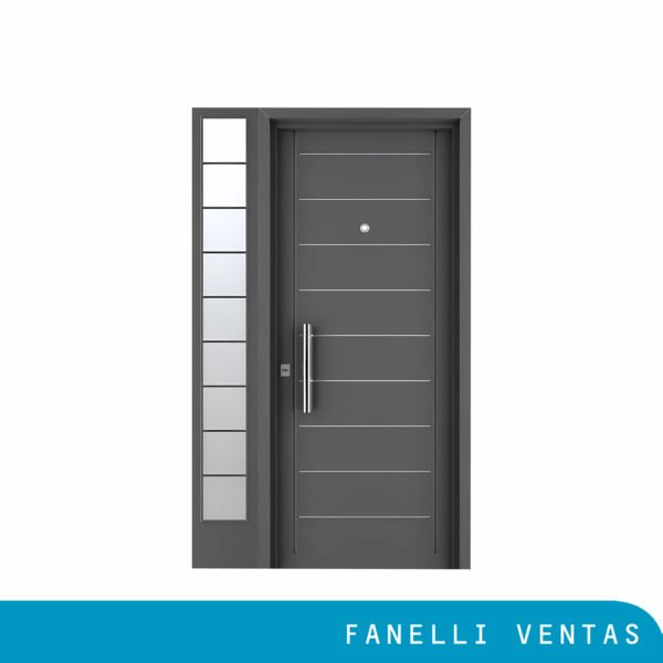 Puerta Doble Chapa Inyectada Modelo 1500 1 postigo lateral