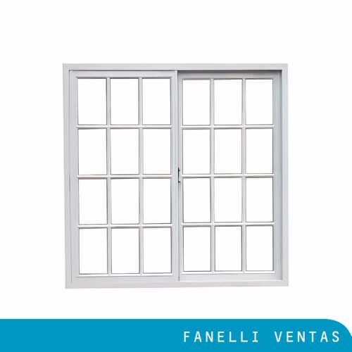 Ventana Vidrio Repartido Linea herrero