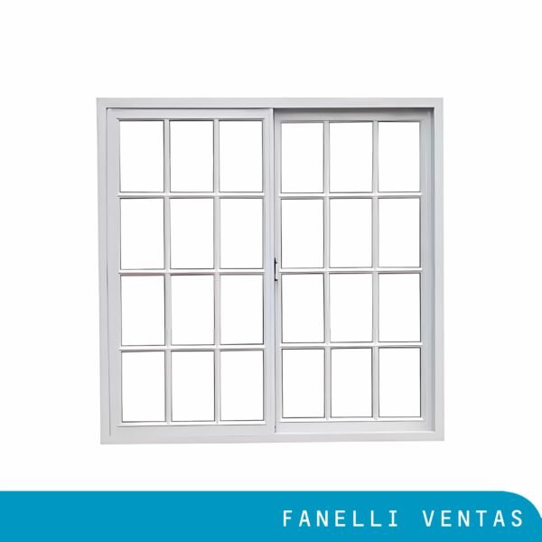 Ventana Vidrio Repartido Linea herrero