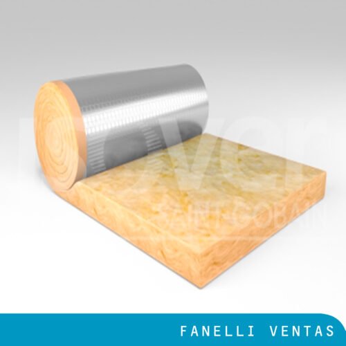 AISLANTE ISOVER TENSADO AISLANTE ISOVER 50MM TENSADO ALUM 1.20X16MTS